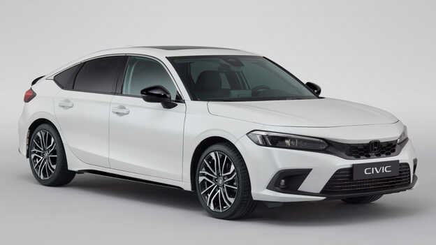 Honda Civic e:HEV avec le pack Sport.