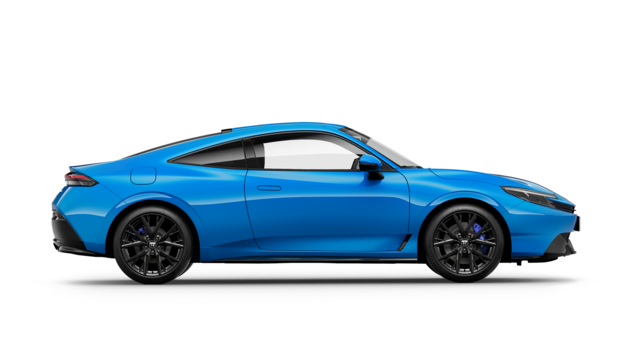 Honda Prelude Hybrid front facing three quarter