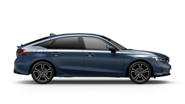 Honda Civic Hybrid front facing three quarter
