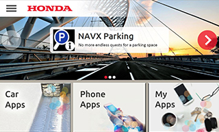 Honda App Center - capture d'écran