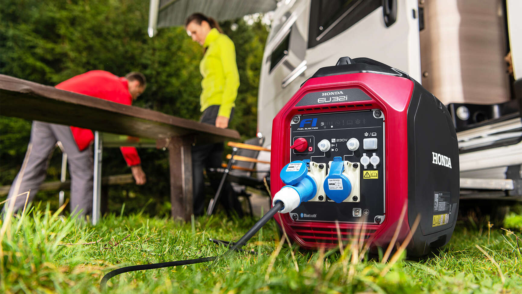  Portable generator, exterior (beach)