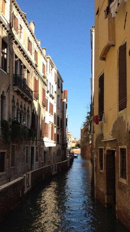 Les canaux de Venise.