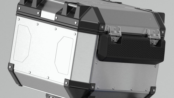 Top case en aluminium de la Honda Africa Twin
