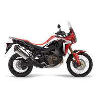 Vue lat&eacute;rale de la CRF1000L Africa twin.