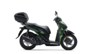 SH125i avec Smart Top-box 2024 Vert Vetro Special Edition