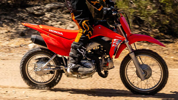 CRF110F Cadre en acier à double longeron et bras oscillant renforcé