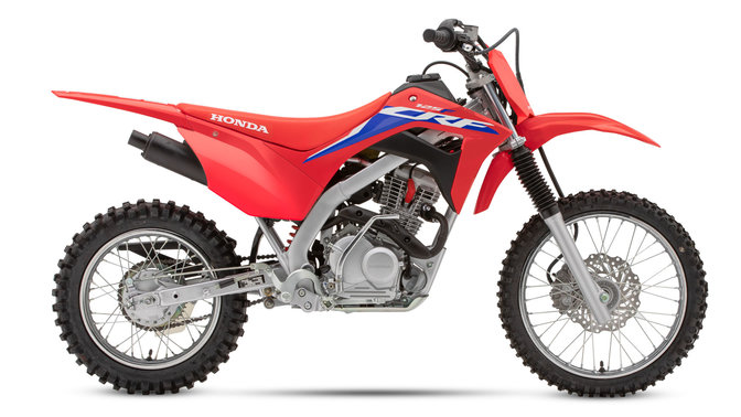 CRF125F une conduite plus audacieuse