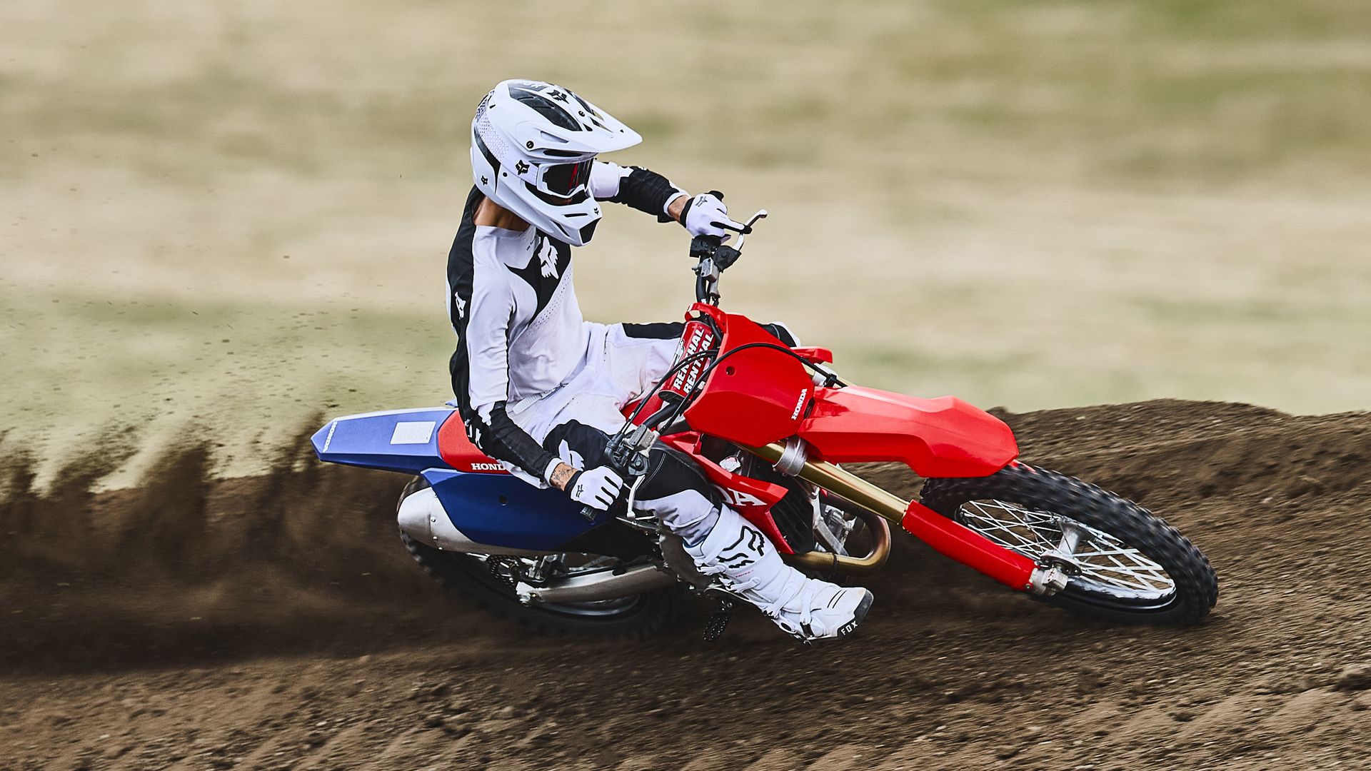 CRF450R : bouton de sélection du caractère moteur (3 modes)