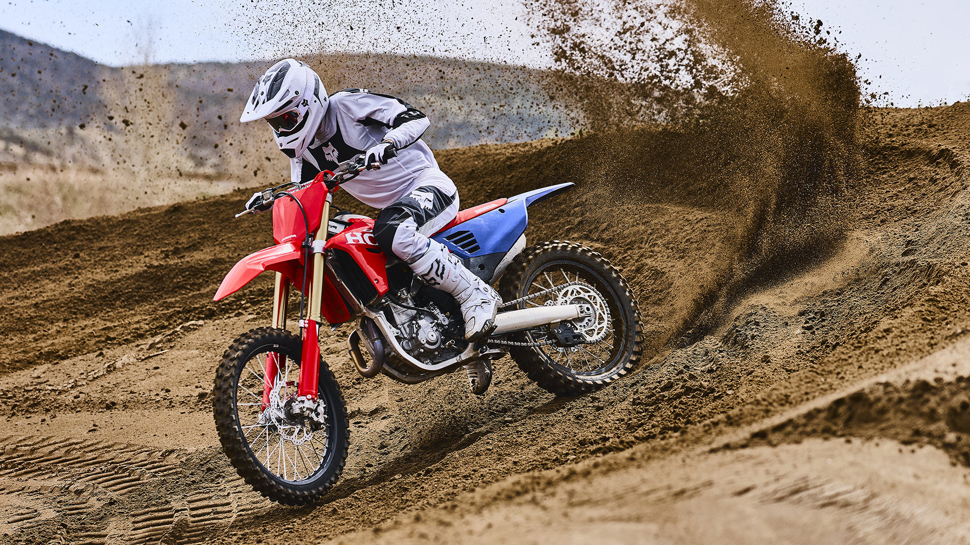 CRF450R : contrôle de couple Honda HSTC à 3 niveaux