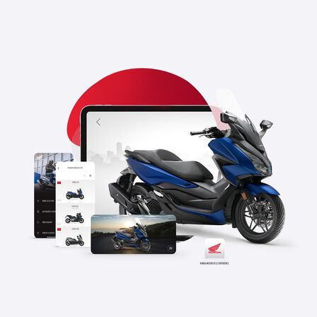 Vue de l’application Forza 125