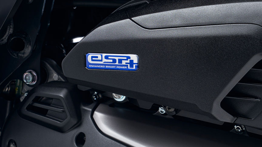 Forza 125, moteur eSP+ (Enhanced Smart Power Plus) 4 soupapes à refroidissement liquide 