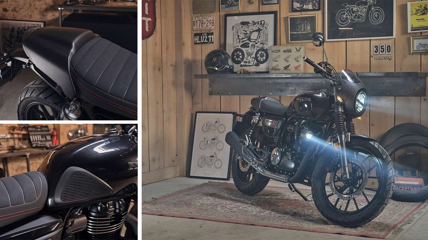 GB350S avec accessoires de pack style