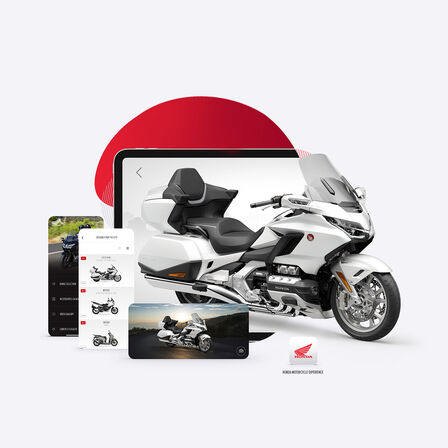 Vue de l’application HONDA GL800 gold wing tour