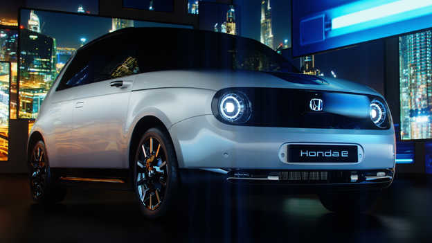 Civic Hatch exterior front 3-quarter view