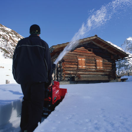 Série 13, utilisée par un démonstrateur, en montagne