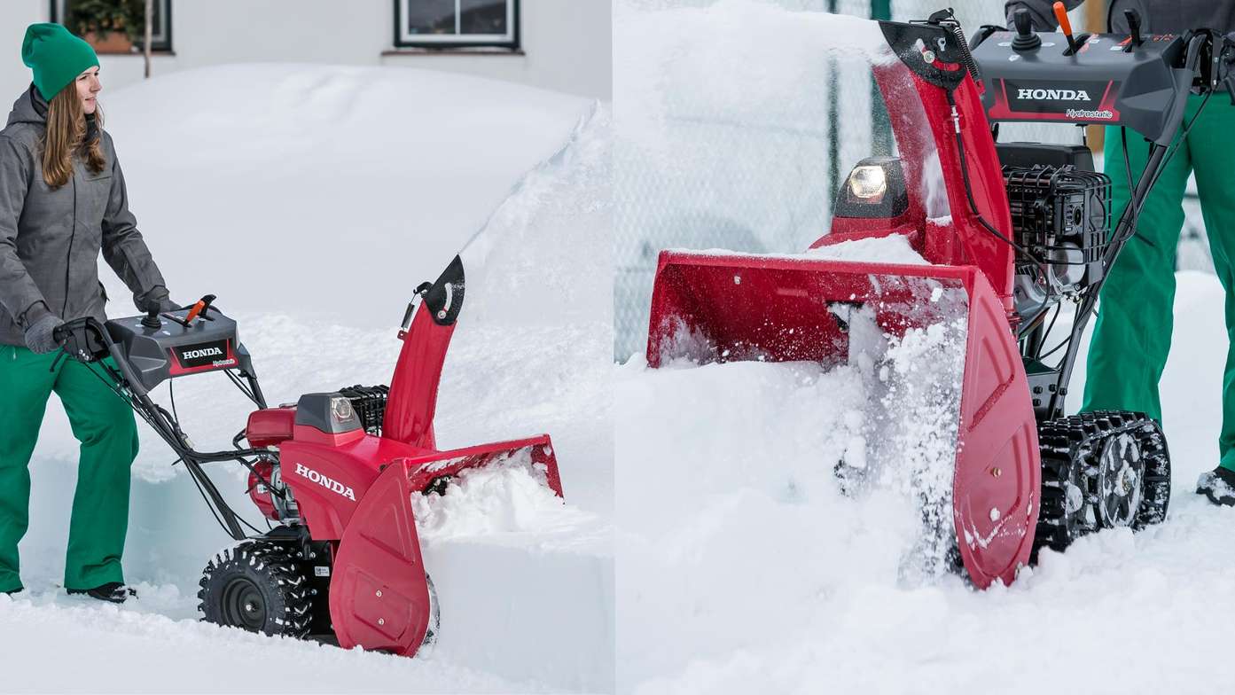 Fraise à neige de série 7 à chenilles ou à roues