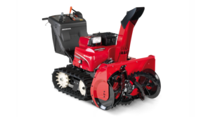 Hybrid three-quarter right facing snowthrower.