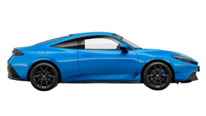 Honda Prelude Hybrid front facing three quarter