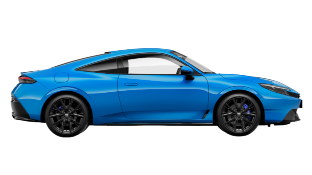 Honda Prelude Hybrid front facing three quarter