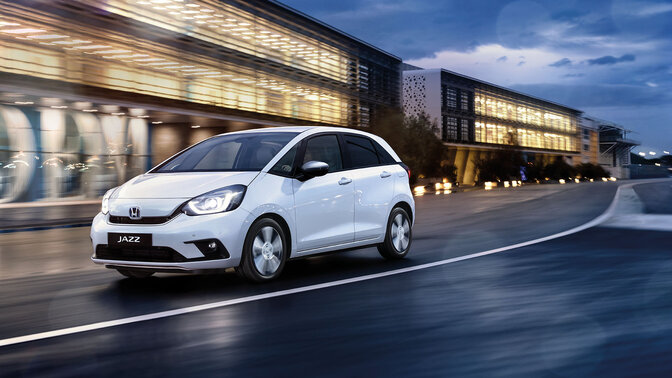 Côté trois quarts de Jazz hybrid