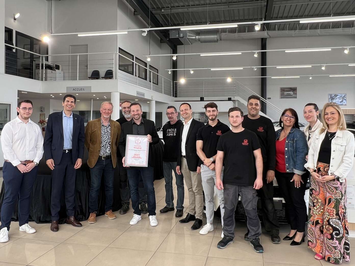 Gagnant - Meilleure progression en matière de satisfaction client - FRANCE AUTO à Montpellier