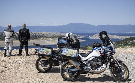 Etape 1 road-trip France-Japon Africa Twin Honda : PARIS-DUBROVNIK