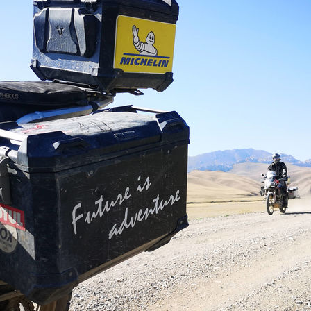 Etape 5 road-trip France-Japon Africa Twin Honda : NOKUS-BISHKEK