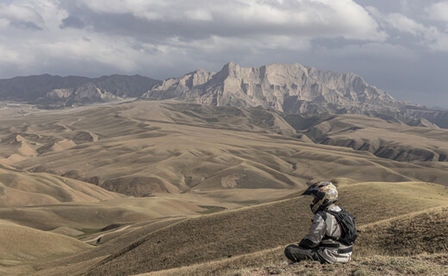 Etape 5 road-trip France-Japon Africa Twin Honda : NOKUS-BISHKEK