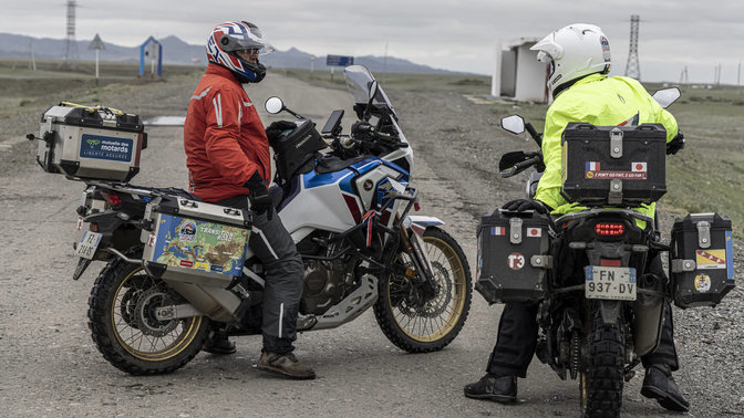 Etape 6 road-trip France-Japon Africa Twin Honda : BISHKEK – BAIKAL