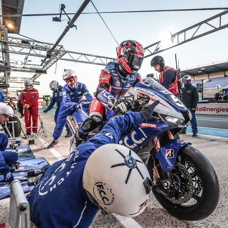 F.C.C. TSR Honda France Fireblade 3e aux 24 Heures motos 2022