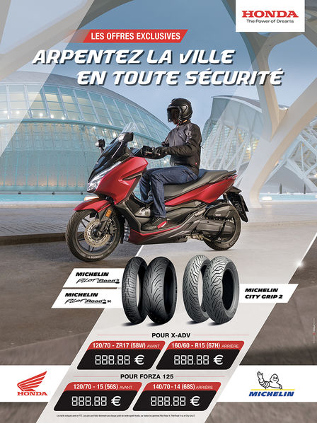 Promo Michelin City Grip & Pilot Road 4 2020