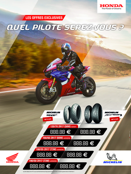 Promo 2020 Michelin Power et Pilot Power 3