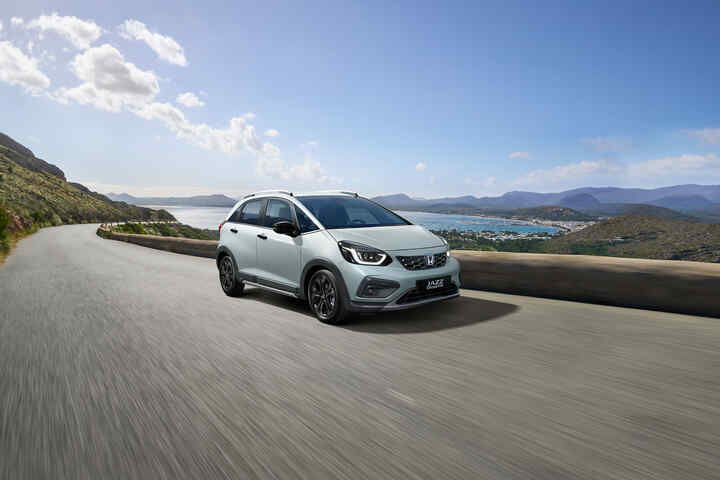 Honda Jazz sur route